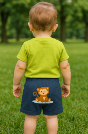 Conjunto Manga Curta - Macaco Sapeca