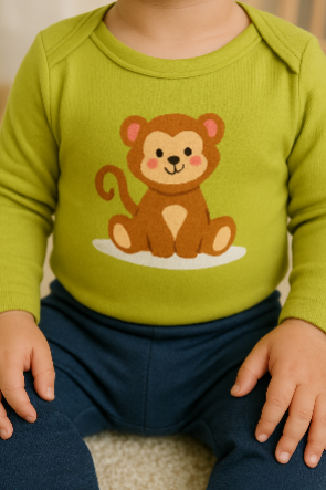 Conjunto Manga Longa - Macaco Sapeca