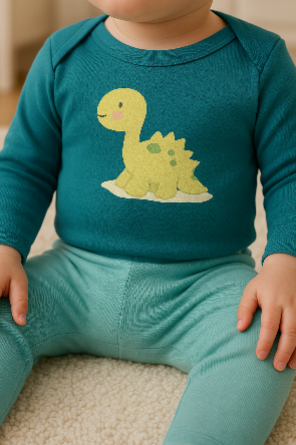 Conjunto Manga Longa - Baby Dino
