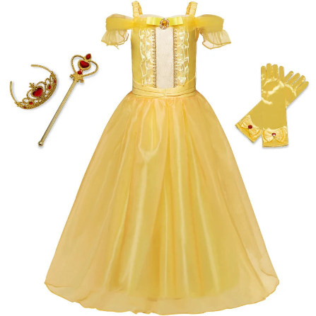 Vestido Princesa Branca de Neve – Infantil