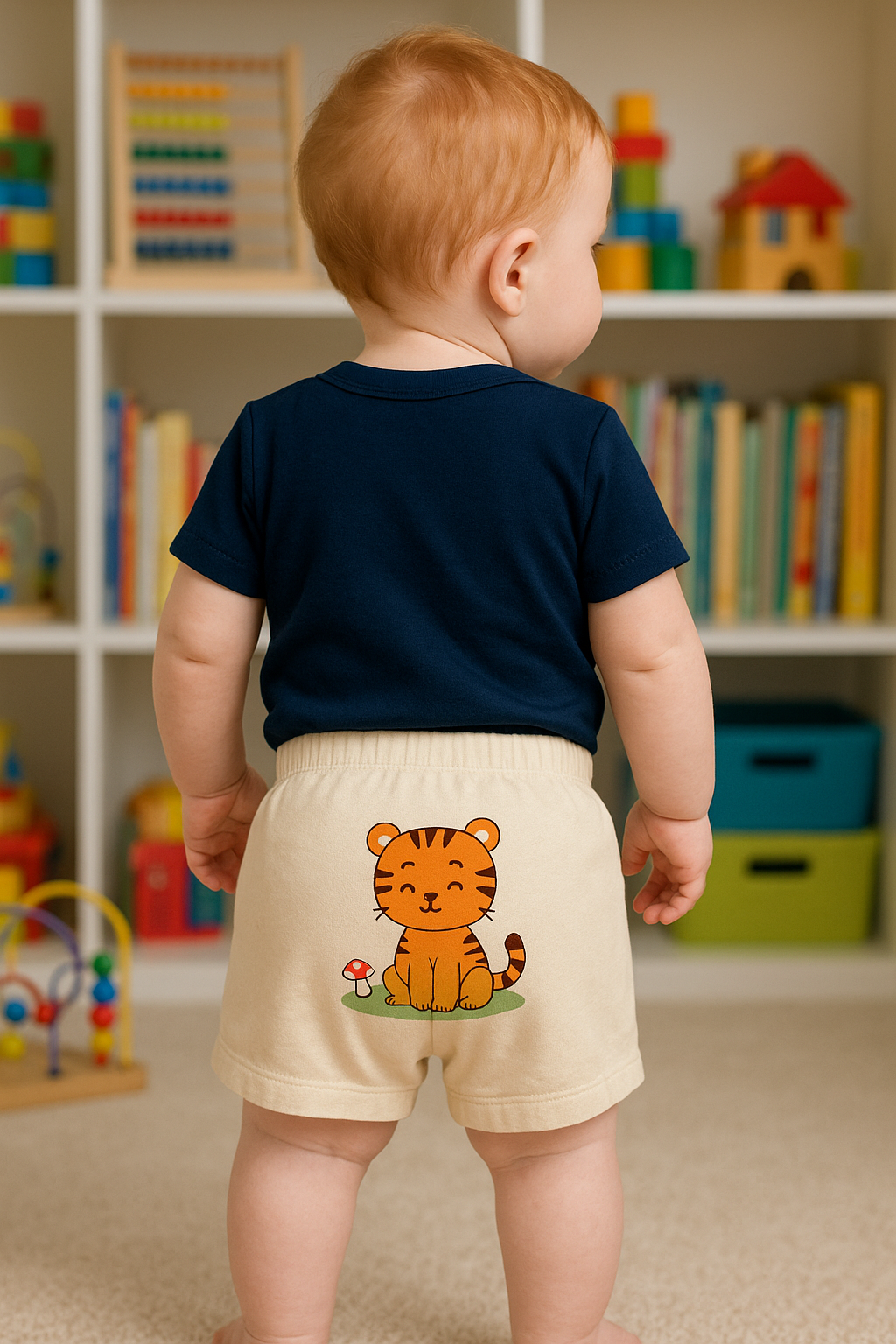 Conjunto Manga Curta - Tigre Gentil